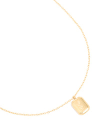 Waterproof Gold Plated Stainless Steel December Birth Flower Pointsettia Necklace - link has visual effect only