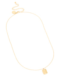 Waterproof Gold Plated Stainless Steel Birth Flower November Chrysanthemum Necklace - link has visual effect only