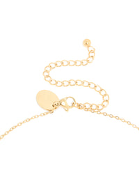 Waterproof Gold Plated Stainless Steel Flower April Daisy Necklace - link has visual effect only