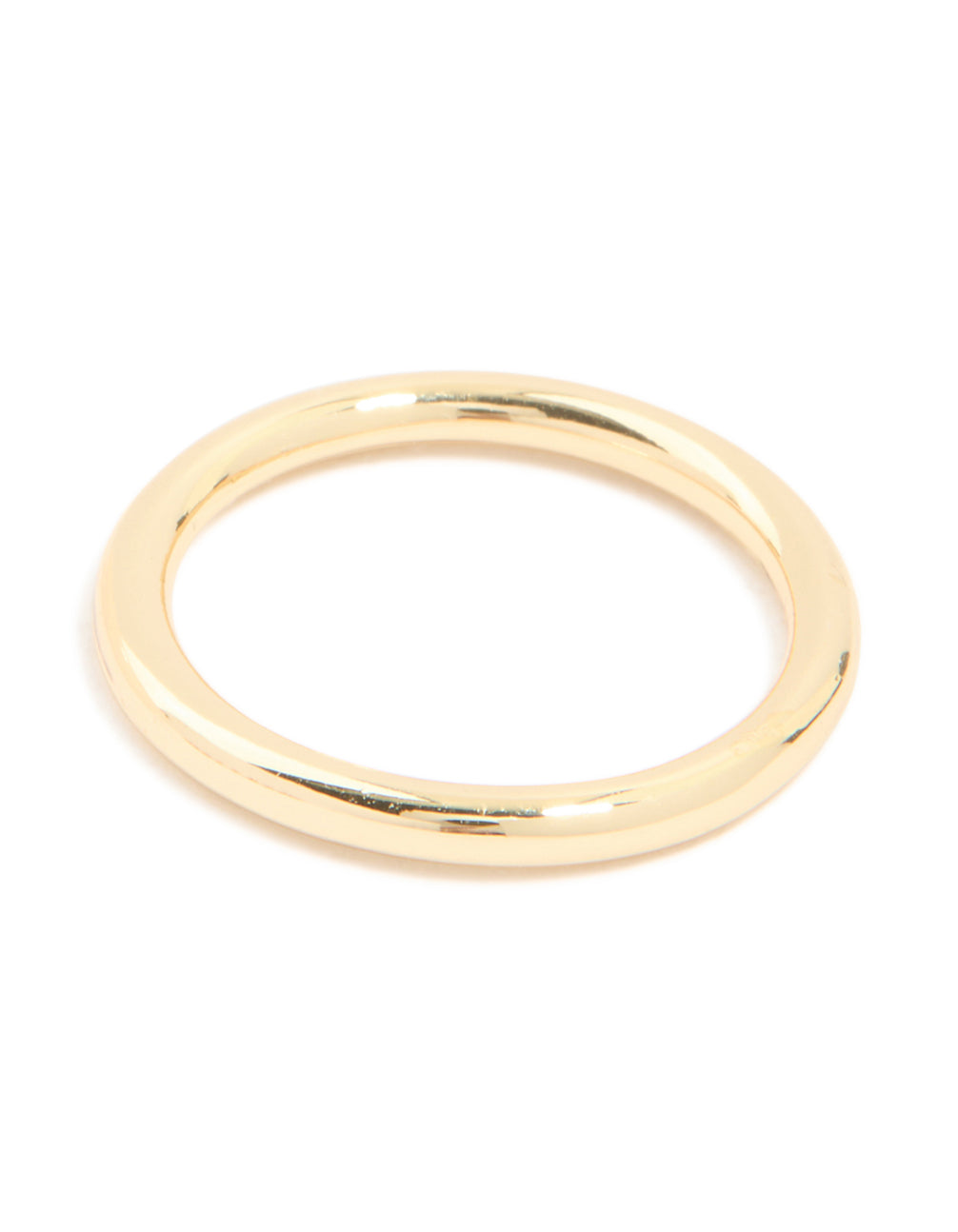 Gold Plated Pink Acrylic & Cubic Zirconia Rings 3-Pack