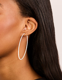 Mixed Metal Large Hoop Earrings 2-Pack - link has visual effect only