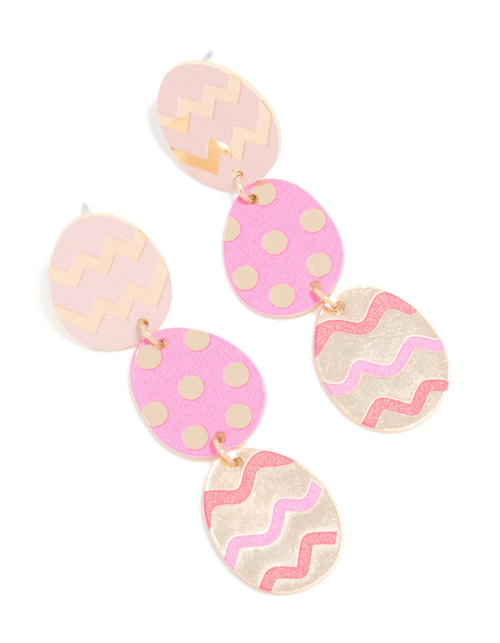 Gold Easter Egg Drop Earrings - Lovisa