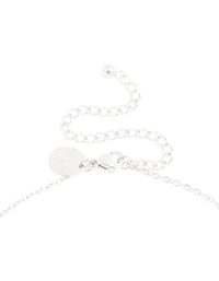 Waterproof Stainless Steel Mini Bubble Letter U Necklace - link has visual effect only