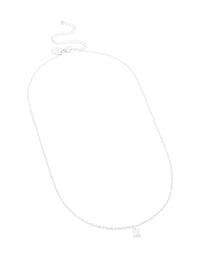 Waterproof Stainless Steel Mini Bubble Letter X Necklace - link has visual effect only