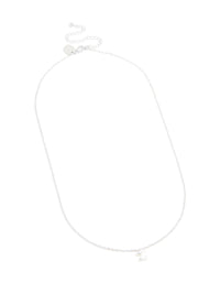 Waterproof Stainless Steel Mini Bubble Letter Z Necklace - link has visual effect only