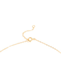 Gold Plated Sterling Silver Bubble Letter A Necklace - link has visual effect only