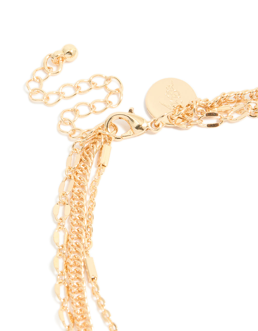 Gold Dumbbell Anklet & Toe Rings Set