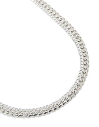 Mens Stainless Steel Mixed Chain Necklaces 2-Pack - link has visual effect only