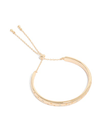 Gold Celestial Diamante Toggle Bangle - link has visual effect only