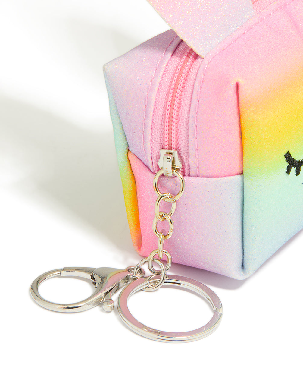 Kids Rainbow Fabric Bunny Purse