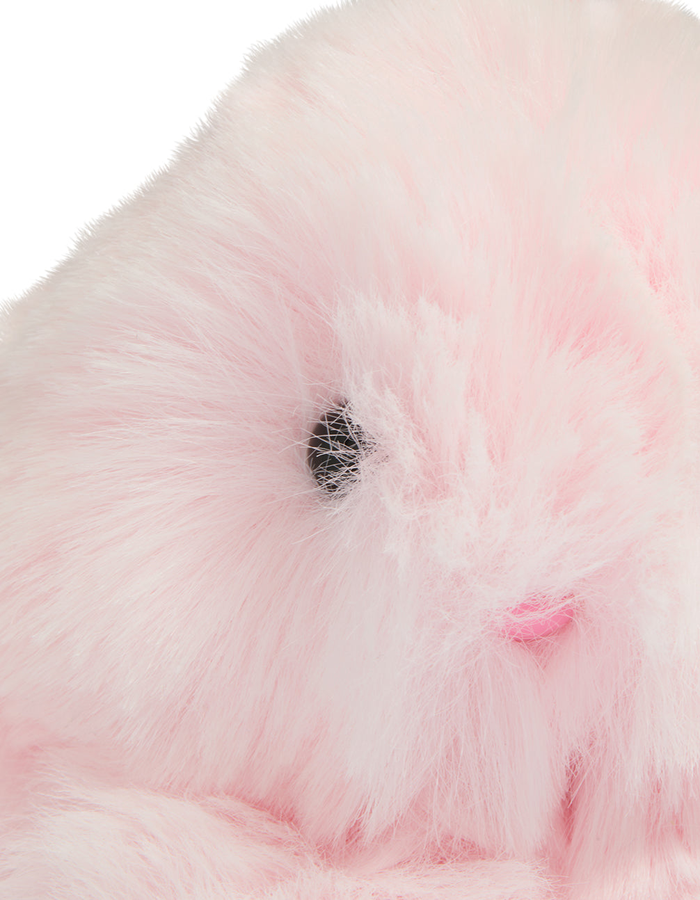 Kids Pink Polyester Bunny Key Chain