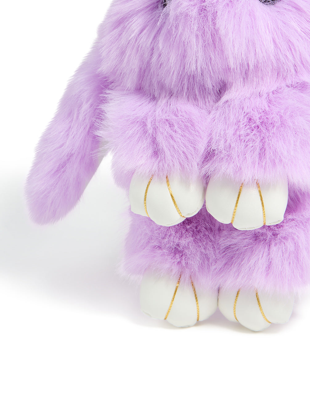 Kids Purple Polyester Bunny Key Chain
