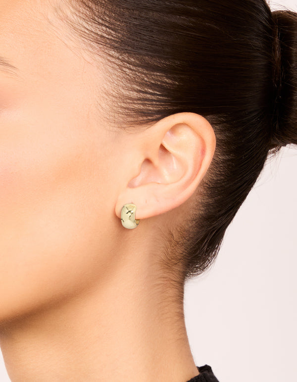 Mixed Metal  Plated Small Round Open Hoop Earrings 3-Pack