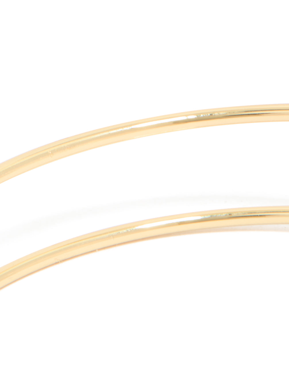 Crafted from gold plated material, this diamante wrap around arm cuff features statement styling detail view