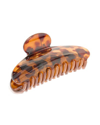 Tortoiseshell Arched Claw Clip - link has visual effect only