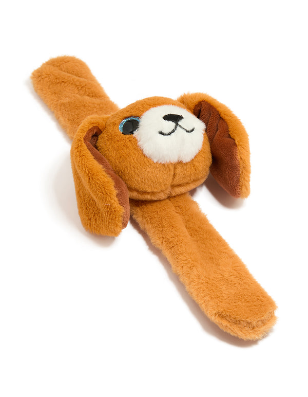Kids Plush Dog Slap Band