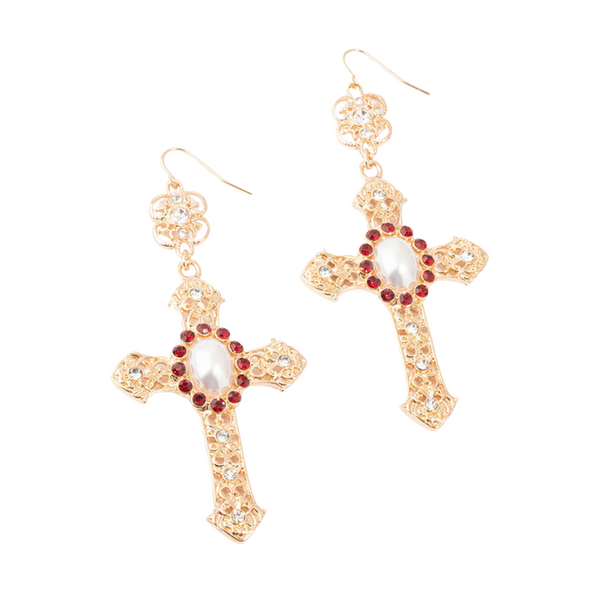 Cross Earrings