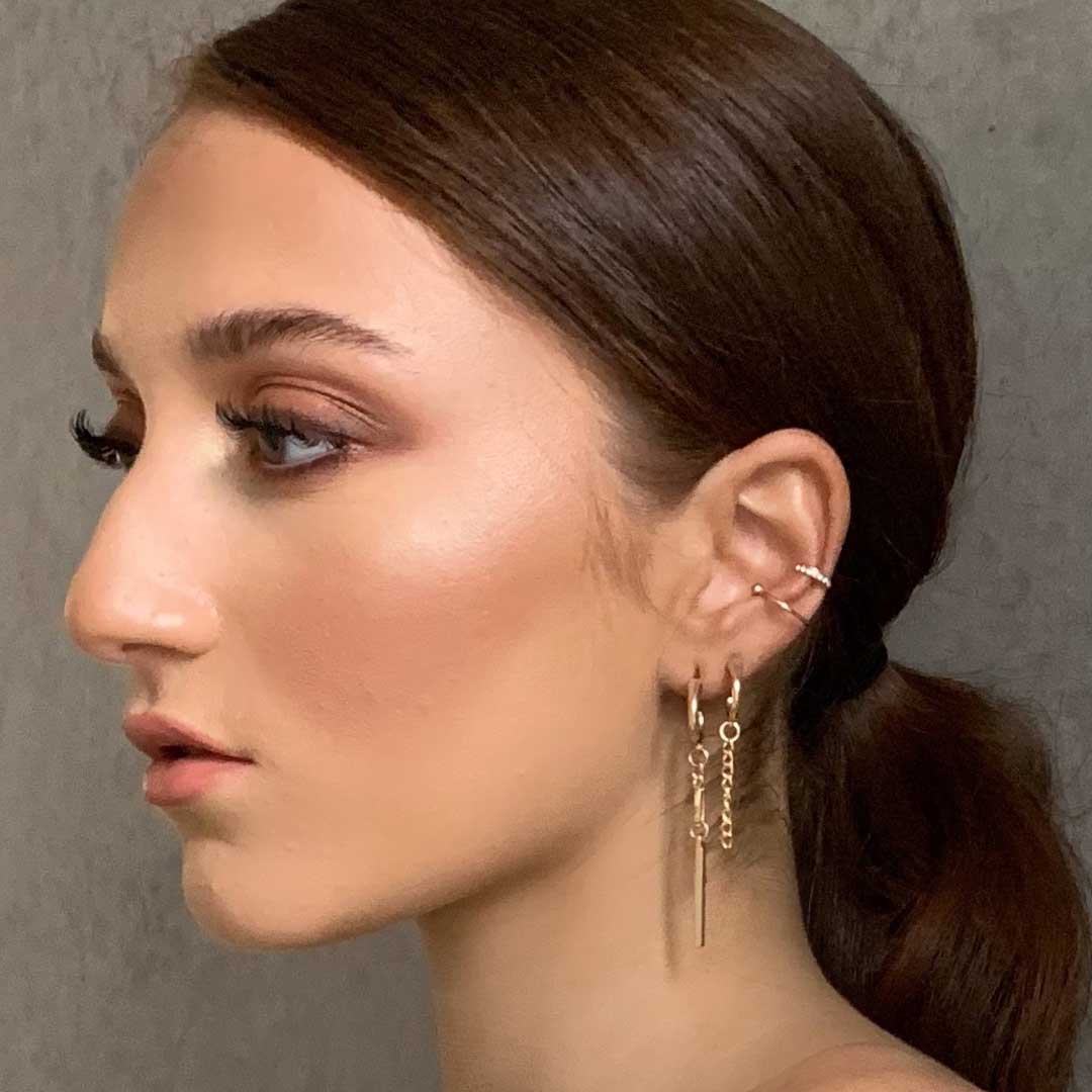 Carousel Image of Girl wearing a Lovisa Ear Stack