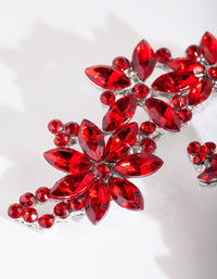 Red Gem Floral Clip Pack - link has visual effect only