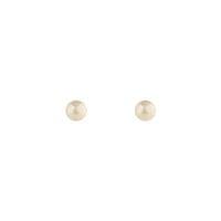 Gold Solid Ball Stud Earrings - link has visual effect only