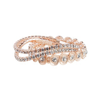 Rose Gold Embellished Classic Bracelet Pack - link has visual effect only