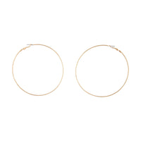 Gold Super Hoop Earrings - link has visual effect only