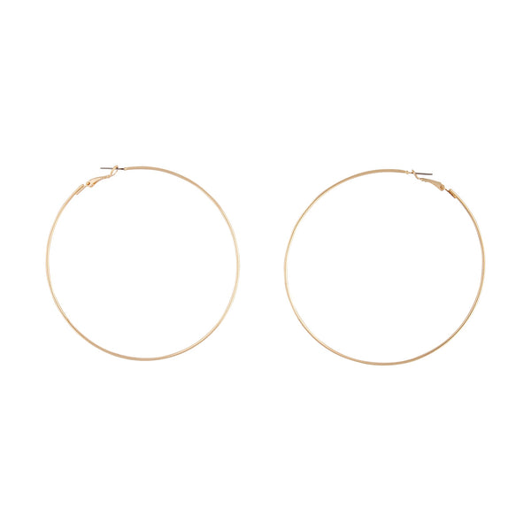 Gold Super Hoop Earrings