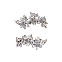 Multi Flower Diamante Clips - link has visual effect only