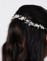 Floral Diamante Halo Hairpiece - link has visual effect only