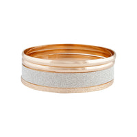 Gold Glitter Mix Bangle 4 Pack - link has visual effect only