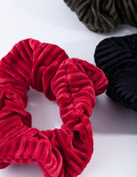 Velvet Cord Scrunchie Pack - link has visual effect only