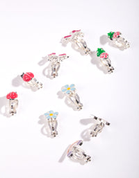 Kids Unicorn Clip-On Earring 5-Pack - link has visual effect only