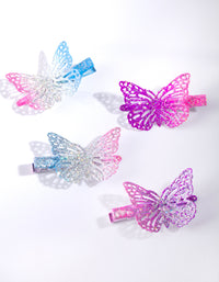 Kids Rainbow Butterfly Clip Pack - link has visual effect only