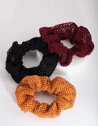 Mesh Neutral Scrunchie Pack - link has visual effect only