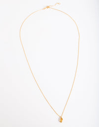 Gold Plated Sterling Silver Shell Necklace - link has visual effect only