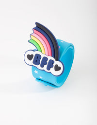 Kids BFF Blue Slap Band - link has visual effect only