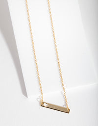 Gold Plated Sterling Silver Heart Cut-Out Necklace - link has visual effect only