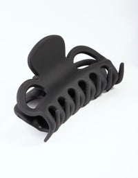 Black Bow Claw Hair Clip - link has visual effect only