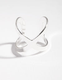 Silver Open Ear Cuff - link has visual effect only