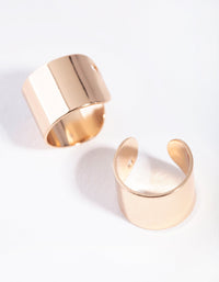 Gold Thick Cuff Earring Pack - link has visual effect only