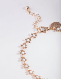 Kids Gold Flower Anklet - link has visual effect only