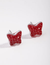 Acrylic Mini Butterfly Stud Earrings - link has visual effect only