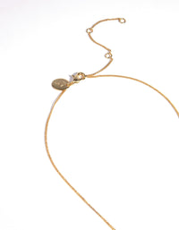 Gold Plated Shard Necklace - link has visual effect only