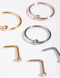 5mm Ball Nose Ring 6-Pack - link has visual effect only