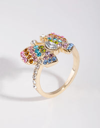 Vintage Gold Butterfly Ring - link has visual effect only