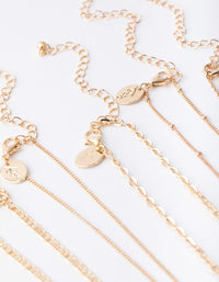 Gold Smiley Choker 6-Pack - link has visual effect only