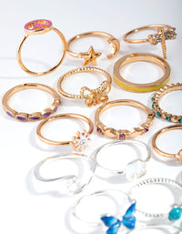 Mixed Metals Dolphin 24-Pack Rings - link has visual effect only