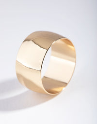 Gold Plated Cigar Ring - link has visual effect only