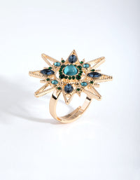 Gold Statement Star Ring - link has visual effect only