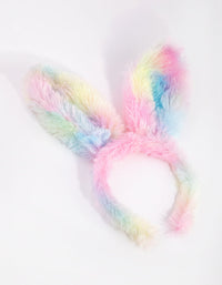 Fabric Space Dye Bunny Ears Headband - link has visual effect only